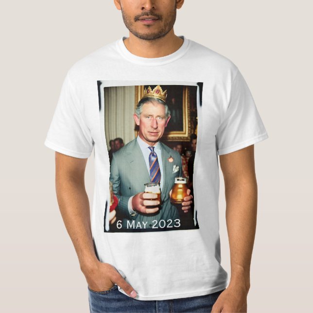 Coronation of King Charles III T-Shirt (Front)