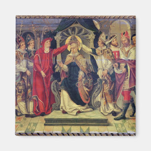 Coronation of Pope Celestine V in August 1294 Magnet