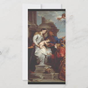 Coronation of Saint Rosalia by Anthony van Dyck