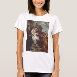 Coronation of Saint Rosalia by Anthony van Dyck T-Shirt