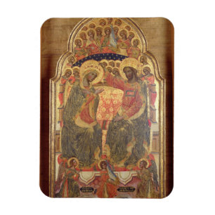 Coronation of the Virgin, 1372 Magnet