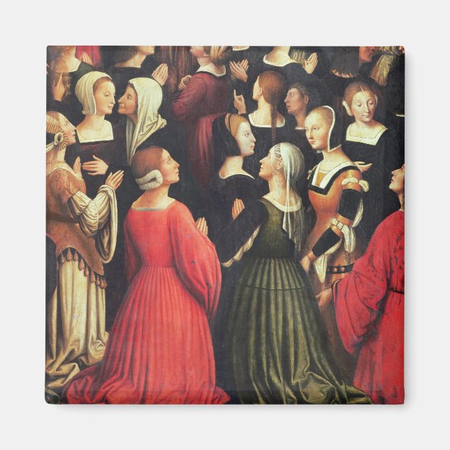 Coronation of the Virgin, 1513 (oil on panel) (det Magnet (Front)