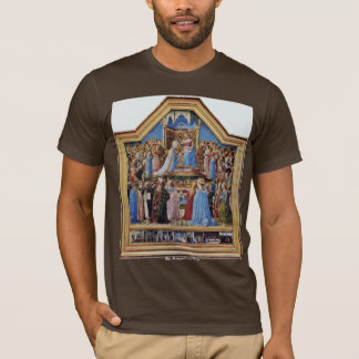 Coronation Of The Virgin, And Scenes From The Life T-Shirt