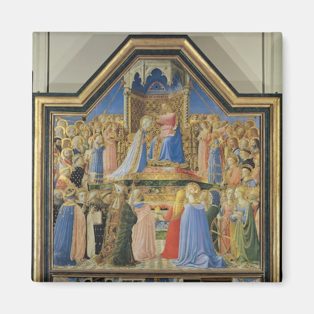 Coronation of the Virgin, c.1430-32 Magnet (Front)