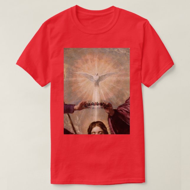 Coronation of the Virgin detail T-Shirt (Design Front)