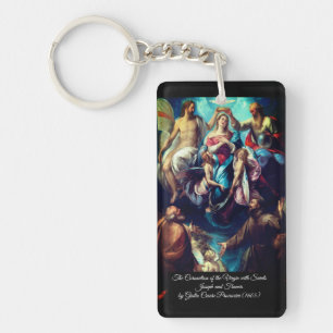 Coronation of the Virgin Key Ring