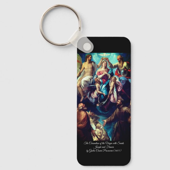 Coronation of the Virgin Key Ring (Front)