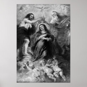 Coronation of the Virgin Mary Poster