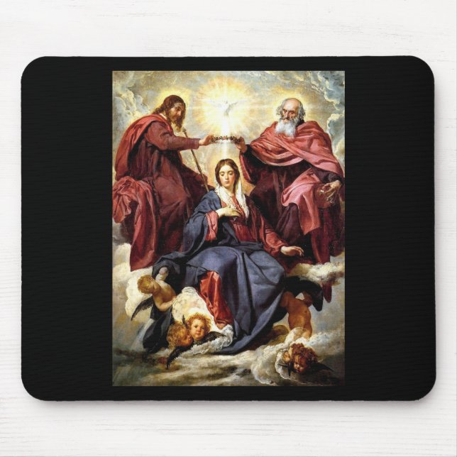 Coronation of the Virgin Mouse Mat (Front)