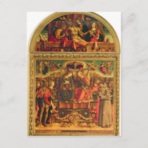 Coronation of the Virgin Postcard
