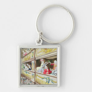 Coronation of Voltaire at the Theatre Francais Key Ring