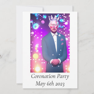 Coronation Party Invitation