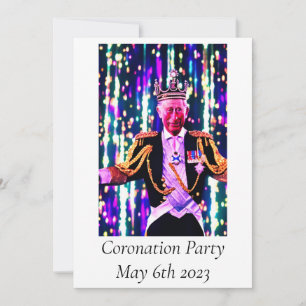 Coronation Party Invitation