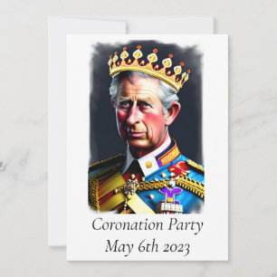 Coronation Party Invitation