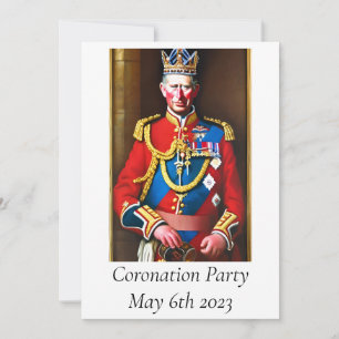 Coronation Party Invitation