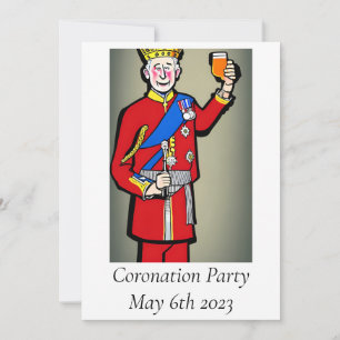 Coronation Party Invitation