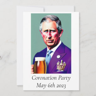 Coronation Party Invitation