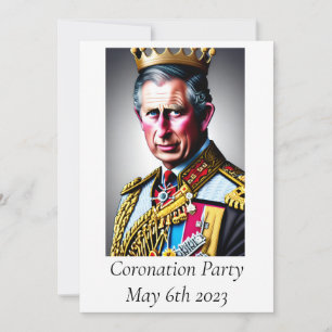 Coronation Party Invitation