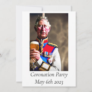 Coronation Party Invitation