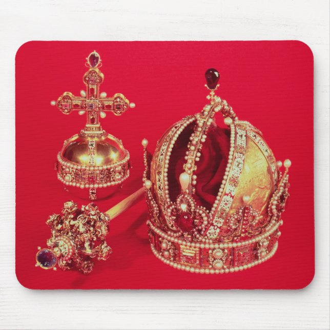 Coronation Regalia of Rudolph II Mouse Mat (Front)