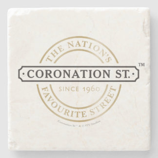 Coronation Street - Logo Stone Coaster
