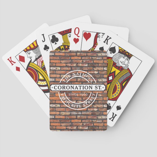 Coronation Street Playing Cards (Back)