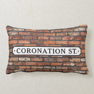 Coronation Street - Sign Lumbar Cushion