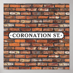 Coronation Street - Sign Poster