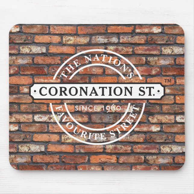 Coronation Street - Sign Poster Mouse Mat (Front)