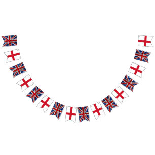 Coronation Union Jack England bunting 