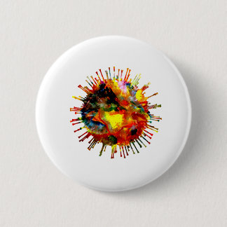 Coronavirus 6 Cm Round Badge