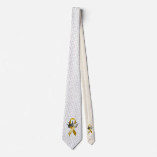 Coronavirus Awareness Corona Marbled Grey Men's Tie