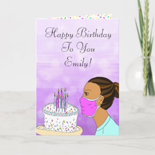 Coronavirus Birthday Wishes Card