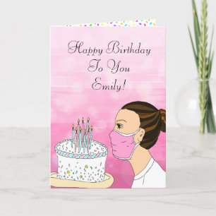 Coronavirus Birthday Wishes Card