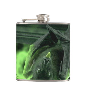 Coronavirus Covid-19 Bat Hip Flask