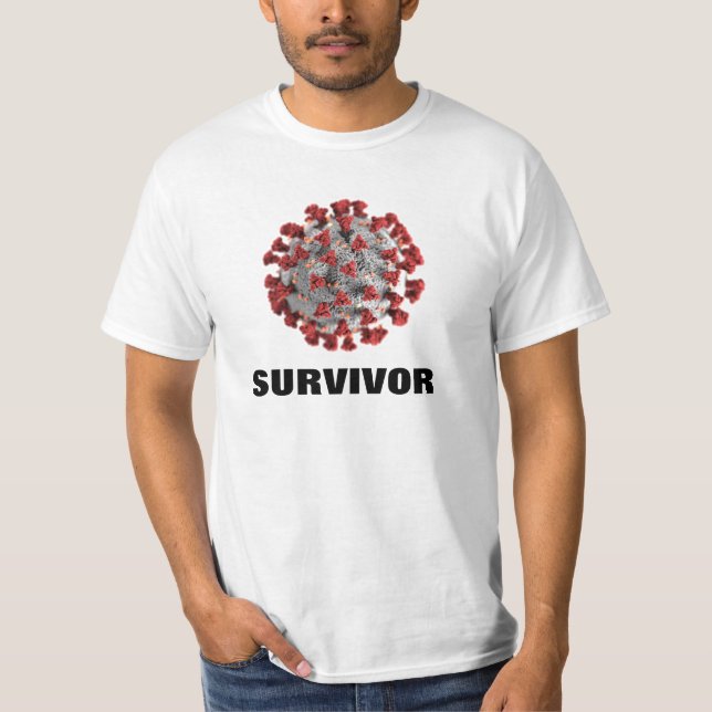 Coronavirus / COVID-19 Survivor T-Shirt (Front)