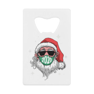 coronavirus face mask santa claus 2020