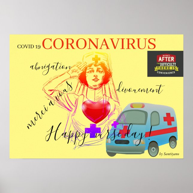 Coronavirus Poster (Front)