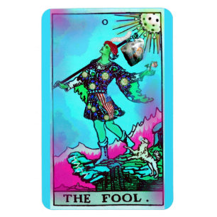 Coronavirus Tarot Card The Fool Magnet