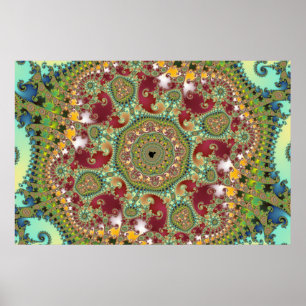 Coronel - Fractal Poster