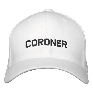 Coroner Embroidered Hat