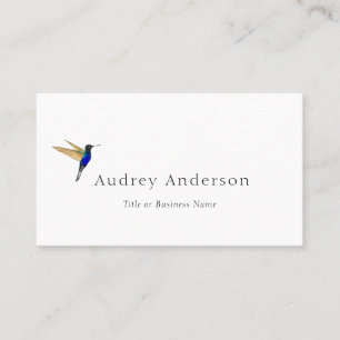 Coronet Hummingbird Business Card