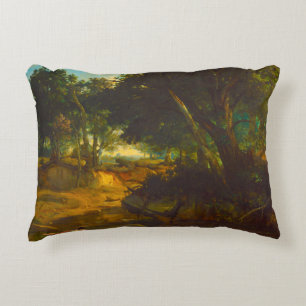 Corot Forest of Fontainbleau Decorative Cushion