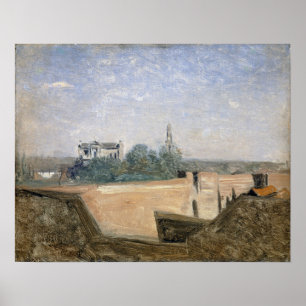 Corot - The Ramparts Of Arras Poster