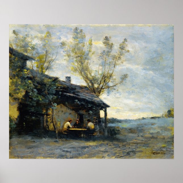 Corot - Vaugirard Cafe Poster (Front)