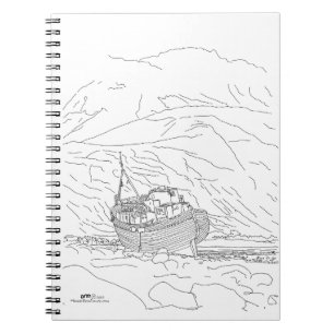 Corpach Shipwreck Scotland Notebook