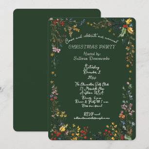 Corporate Annual Christmas Party  Invitation