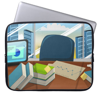 Corporate Bankers Office Laptop Sleeve