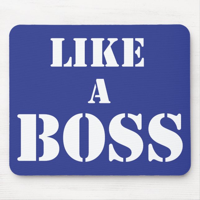 Corporate Boss Mouse Mat (Front)
