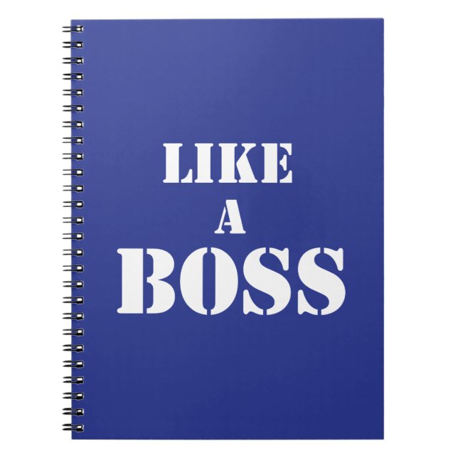 Corporate Boss Notebook (Front)